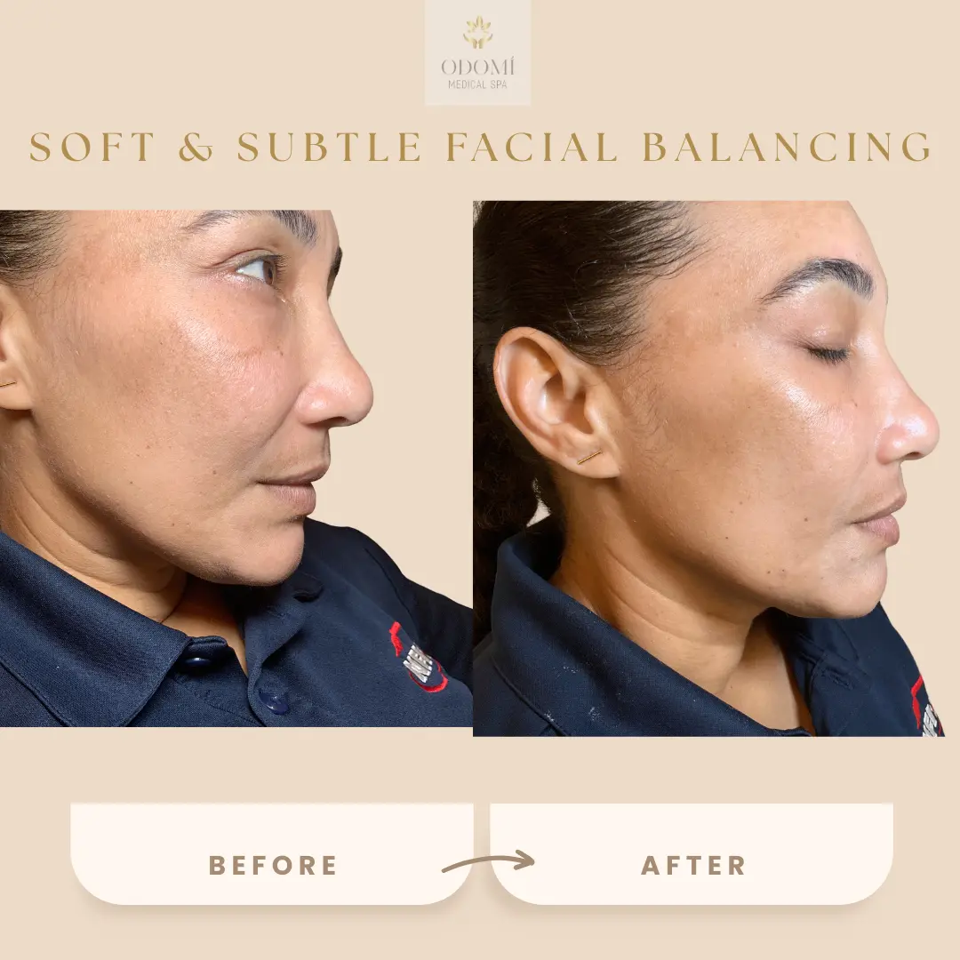 Minimalist Before After Salon Makeup Instagram Post (1)